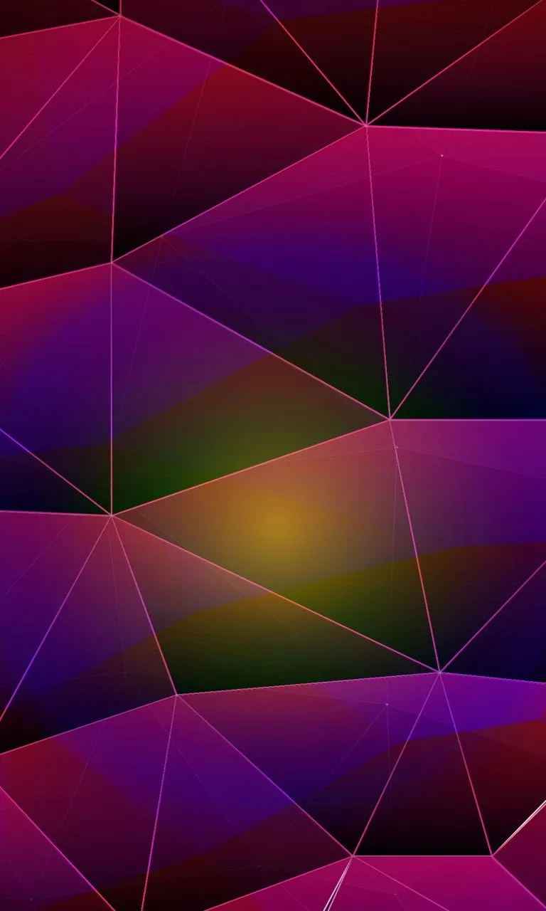 Purple Blue Geometry 4K HD Abstract