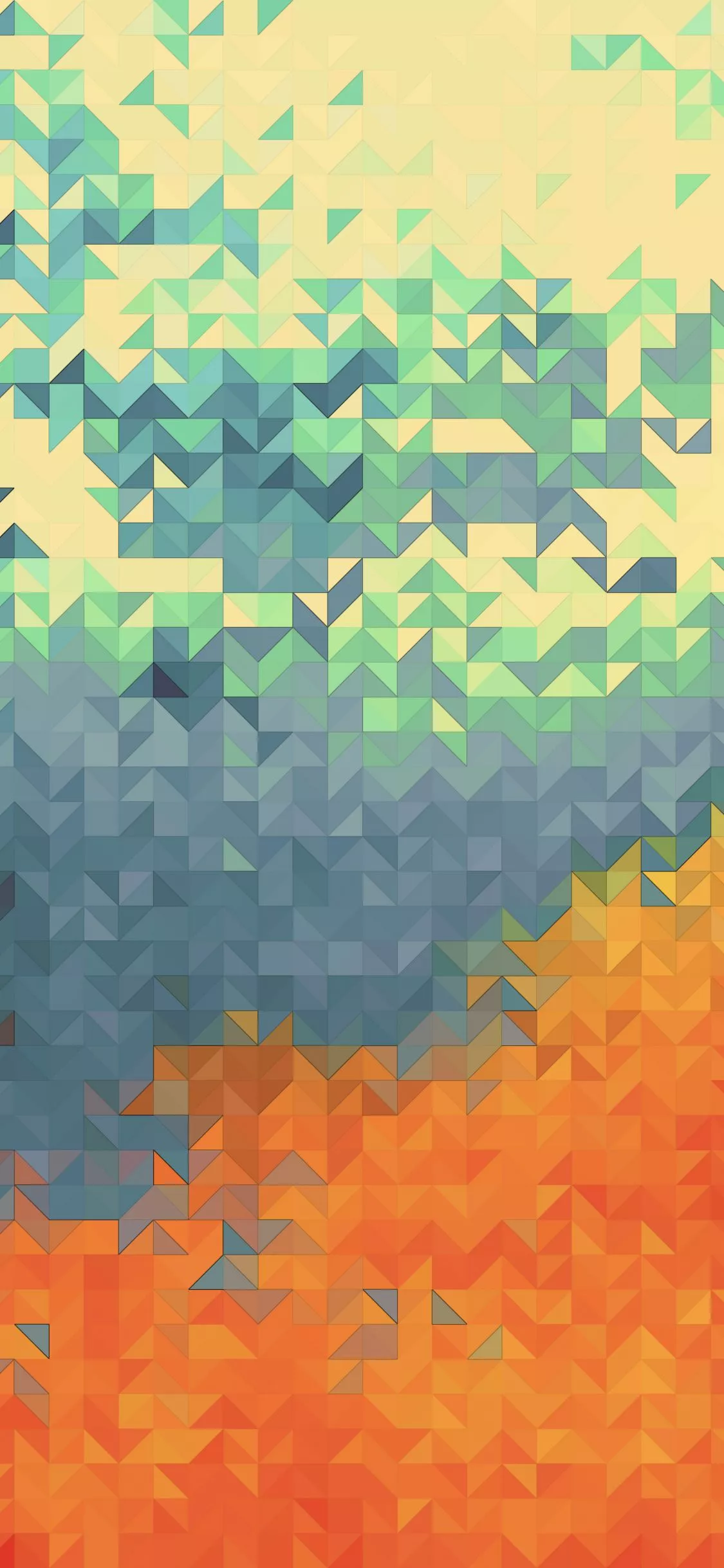 Download wallpaper 1125x2436 colorful