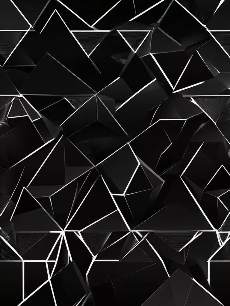 Dark Geometric Wallpaper , Mobile iPhone