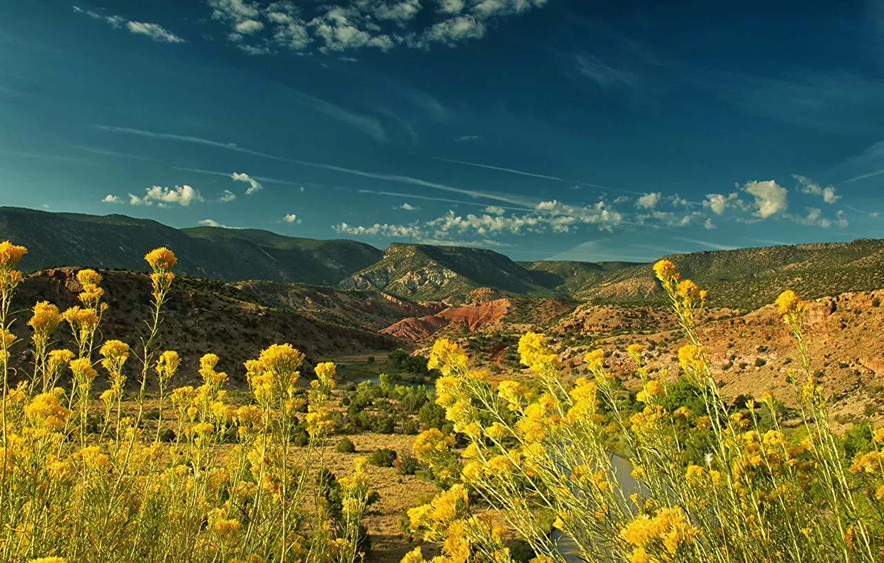 Mexico Nature mountain Sky Grasslands