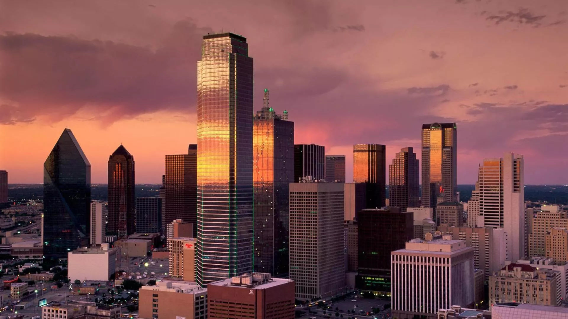 Dallas Skyscraper Cityscape HD Wallpaper