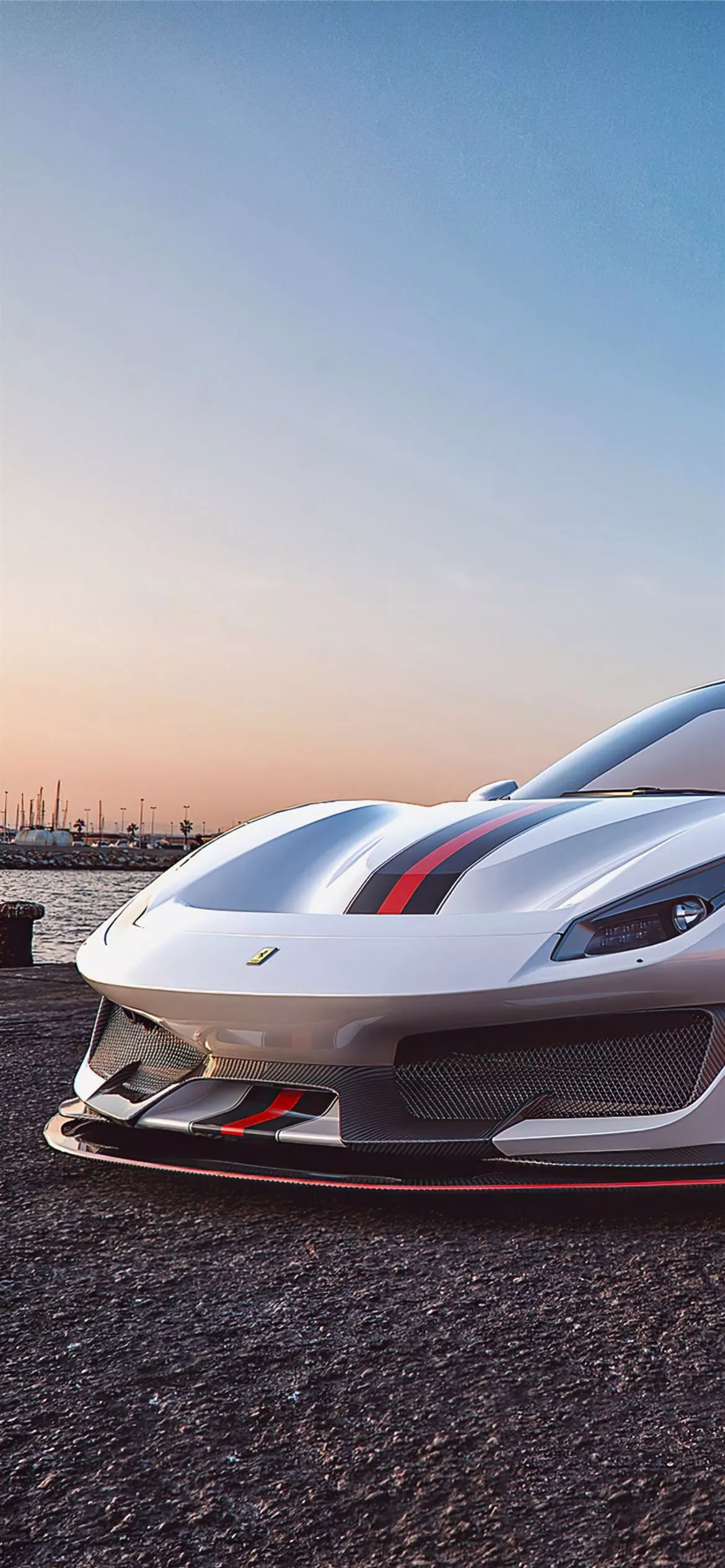 ferrari 488 pista iPhone Wallpaper