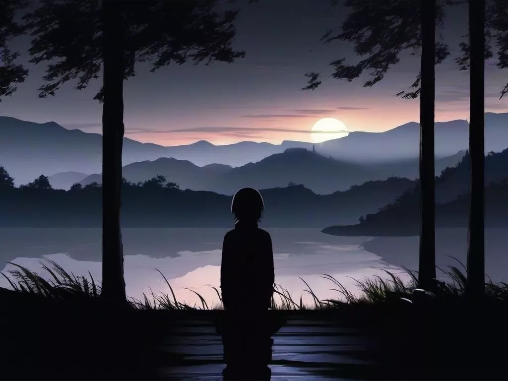 Sad Dark Anime Wallpaper , Desktop