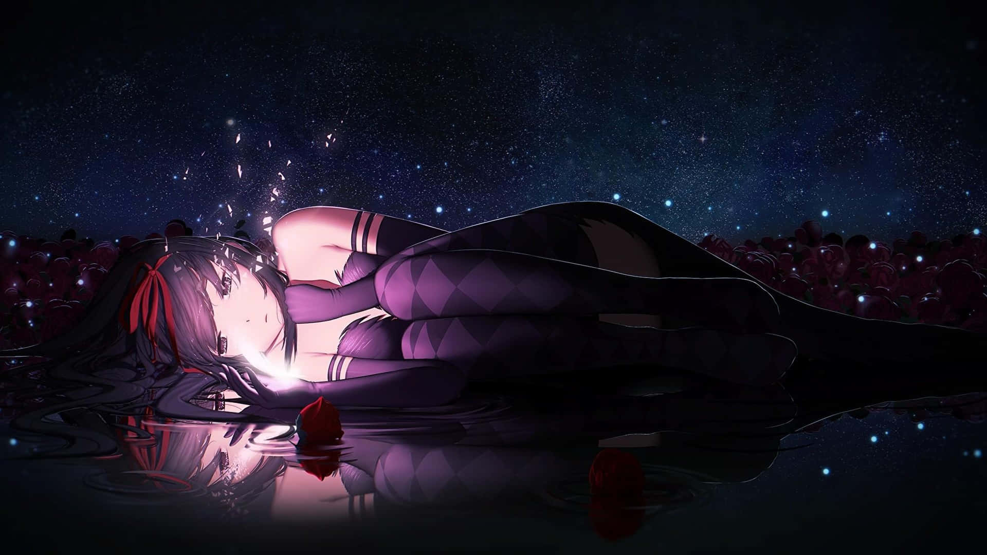 Sad Anime Girl Wallpaper