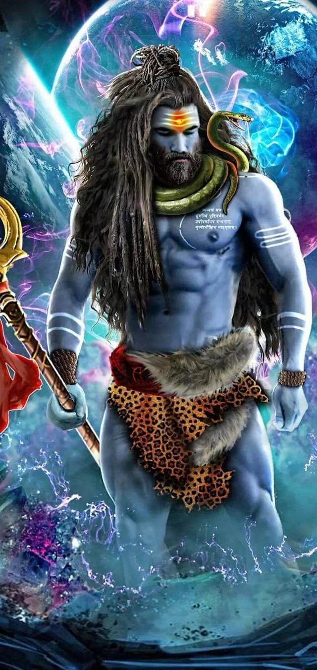 Strong Mahadev In HD Digital Art