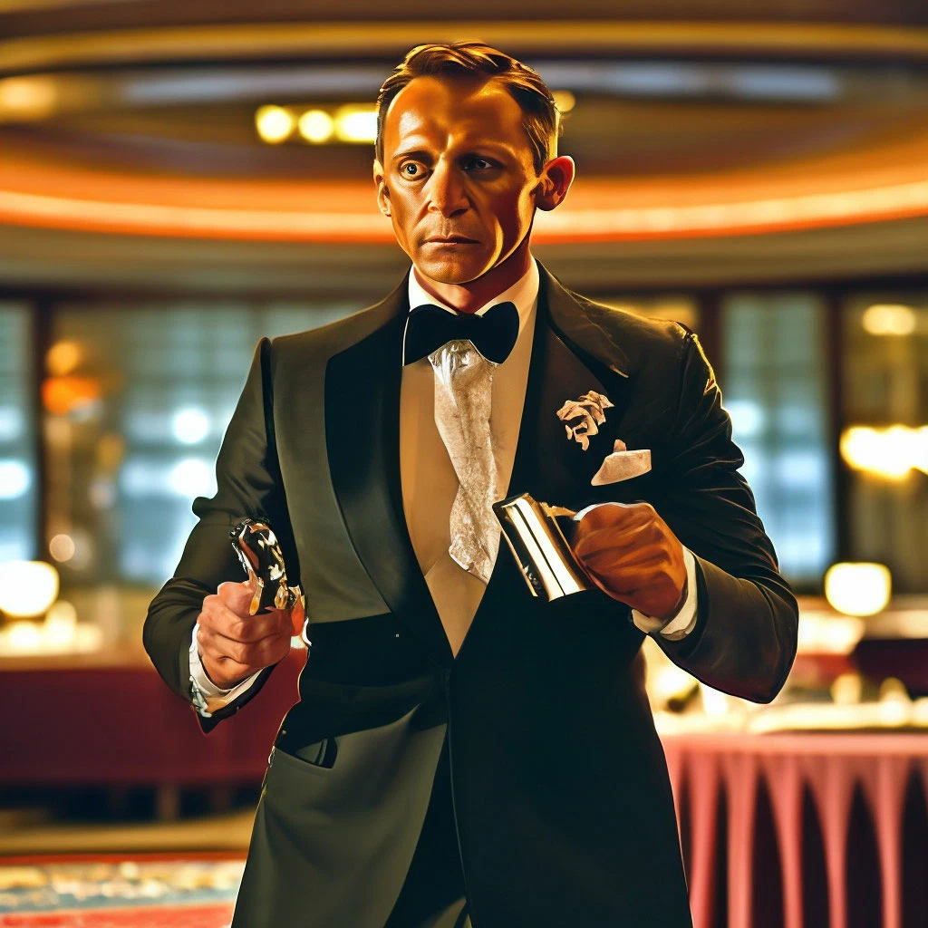 The James Bond movie Casino Royale