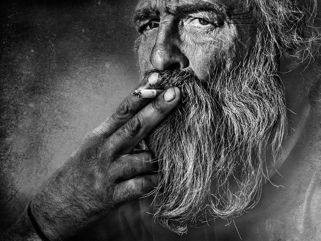 Old smoker. Thank you very much