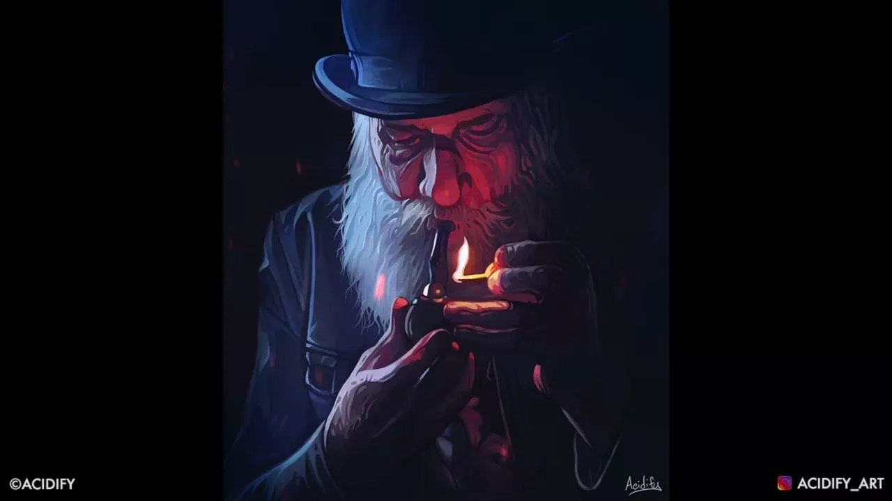 Speed Painting) Photohop Timelapse