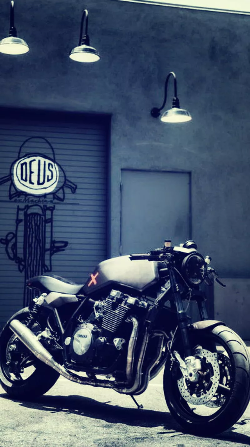 HD cafe racer moto wallpaper