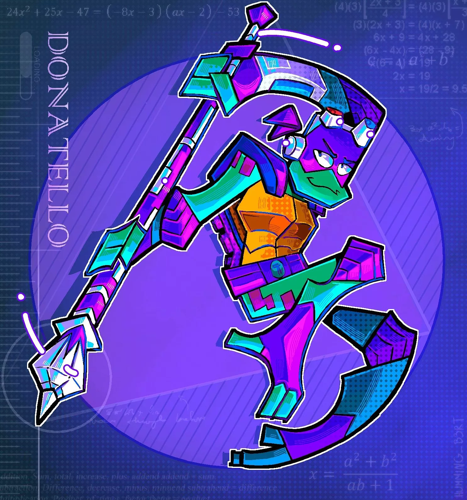 Donatello from rottmnt by L3NLA - Fur