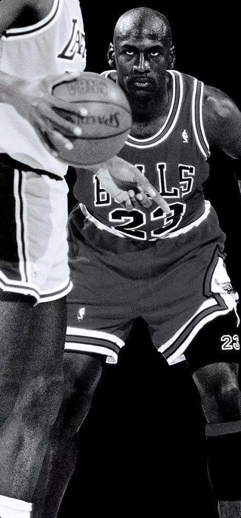 HD jordan black and white wallpaper