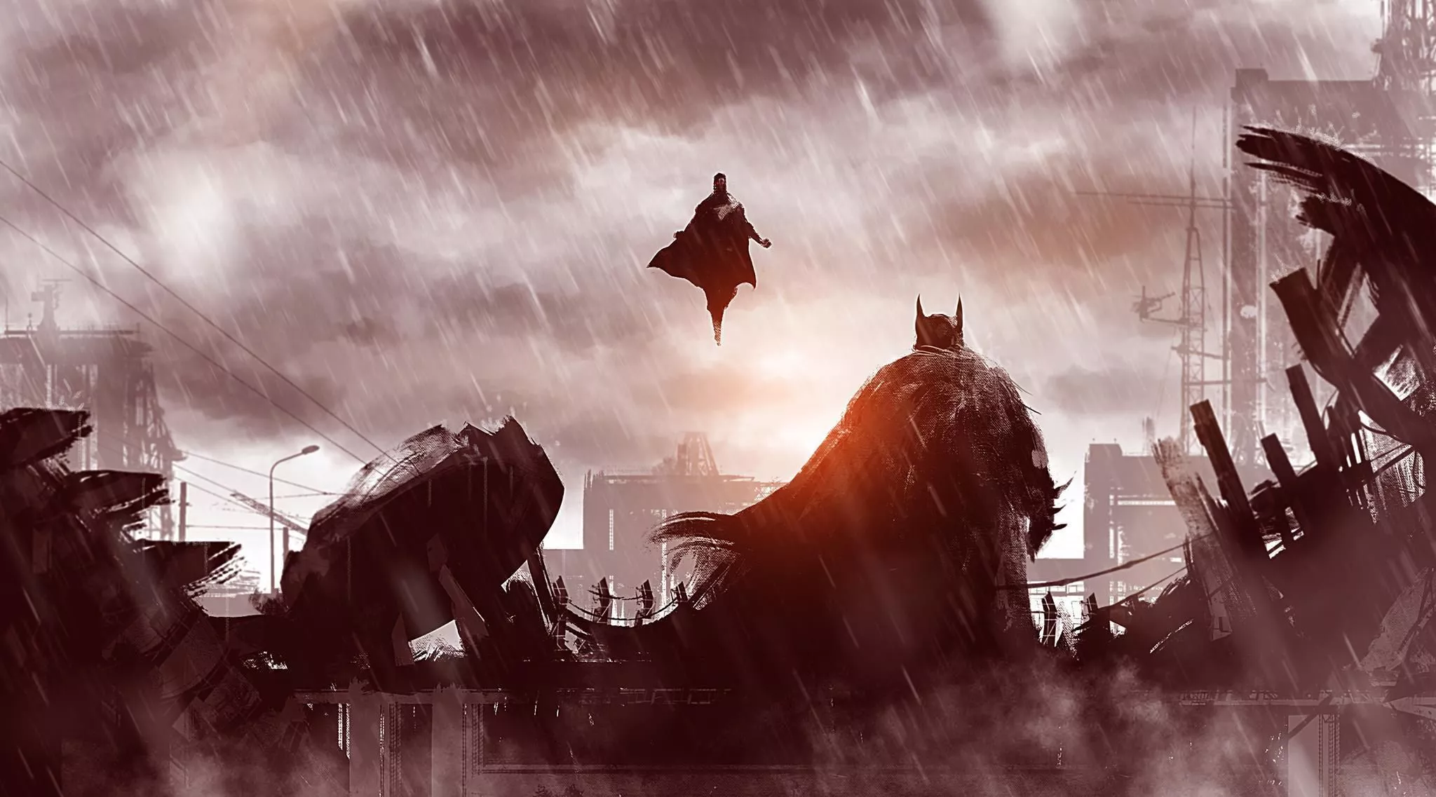 Batman and Superman LapK Wallpaper