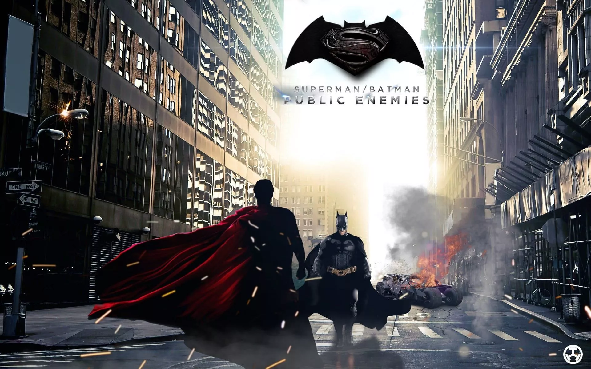 Batman vs Superman movie poster