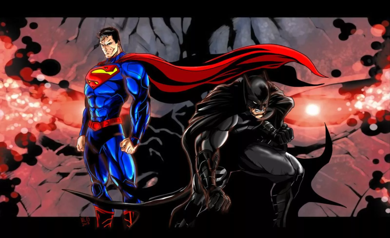Batman vs Superman HD Wallpaper