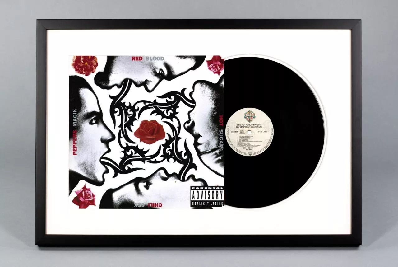 Custom Vinyl Record Frame