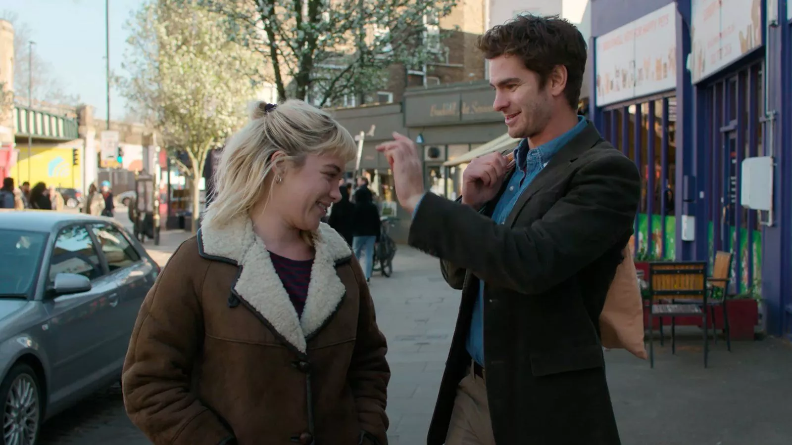 Andrew Garfield and Florence Pugh