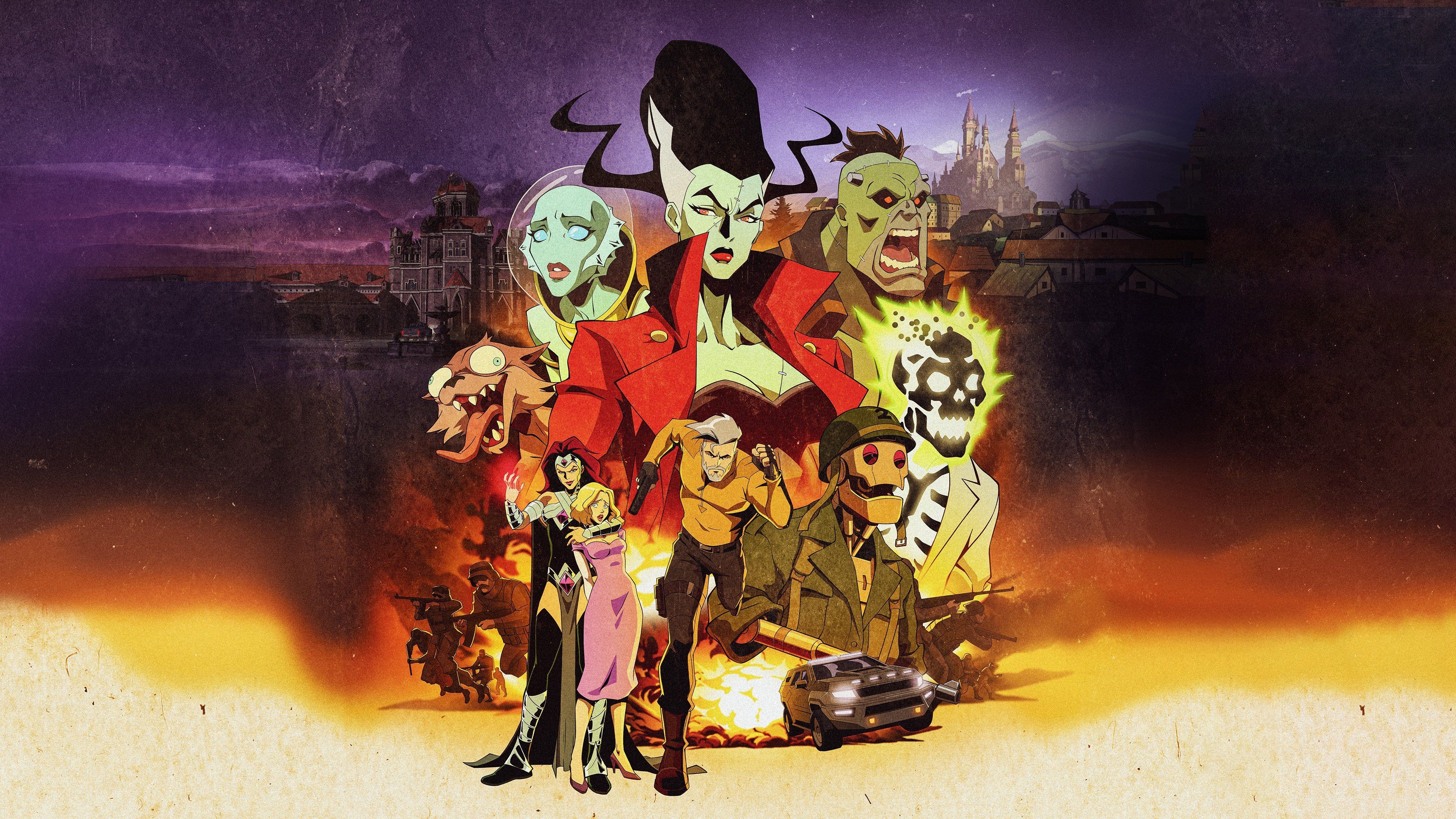 Creature Commandos 4k Ultra HD Wallpaper