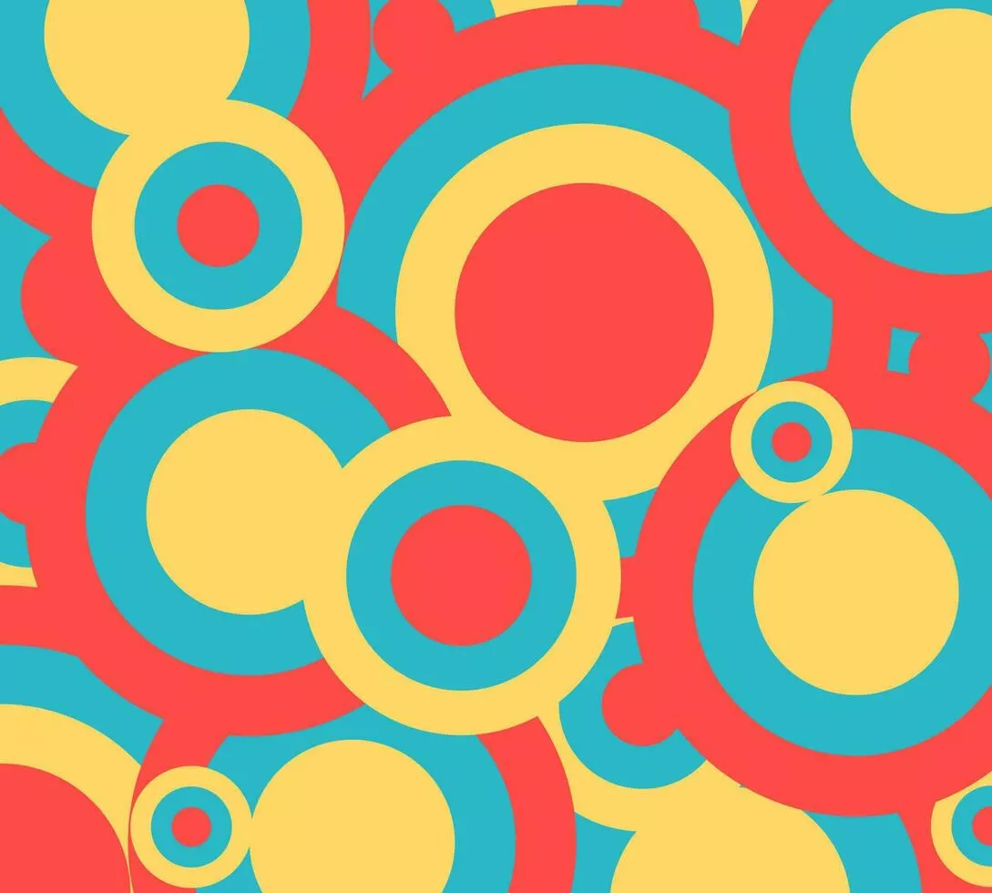 color abstract retro wallpaper