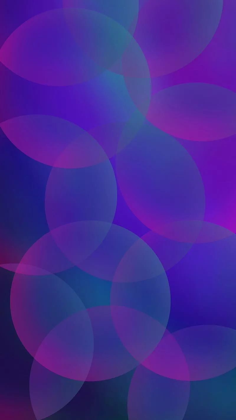 HD green circles texture wallpaper