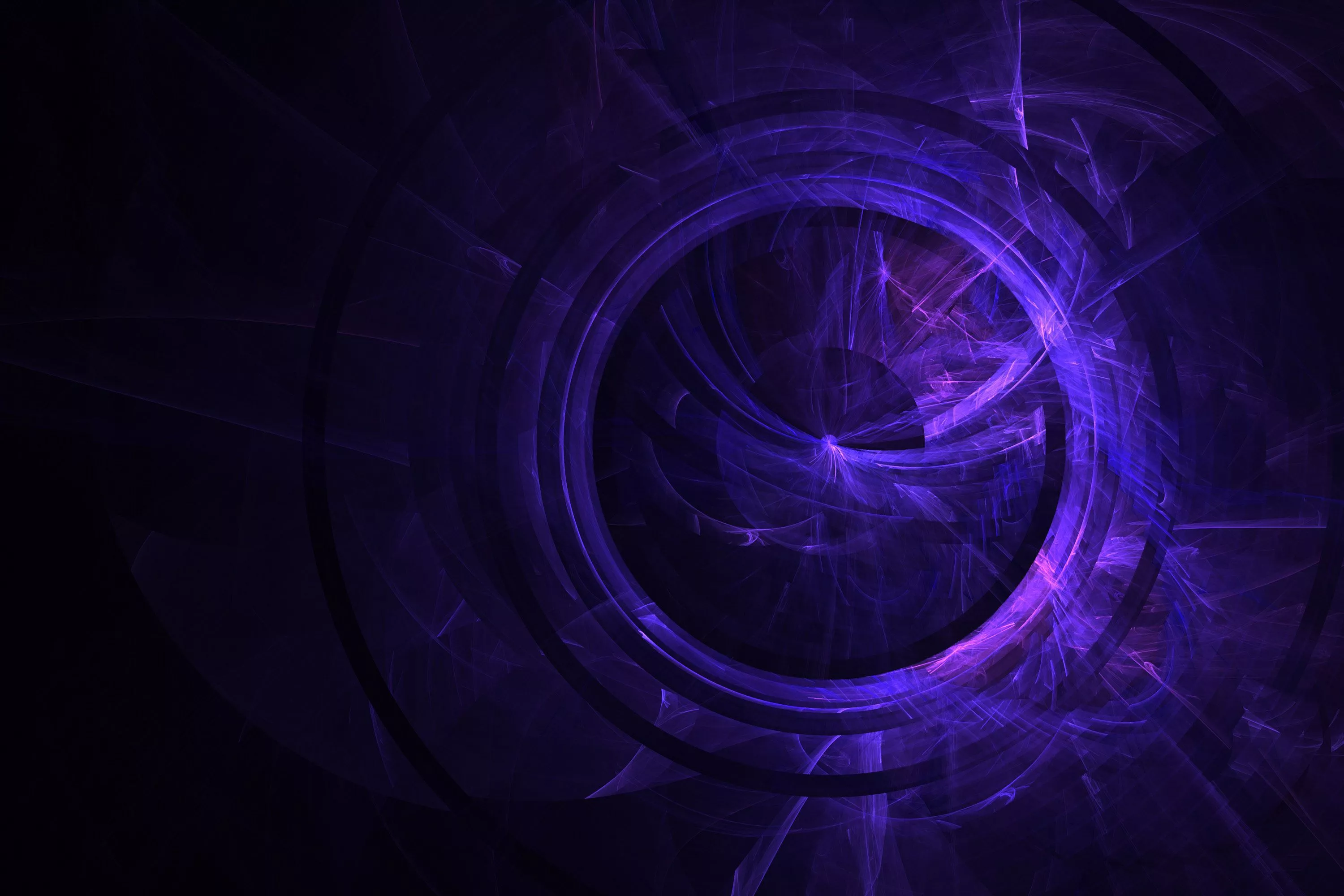 fractal texture purple circle sphere