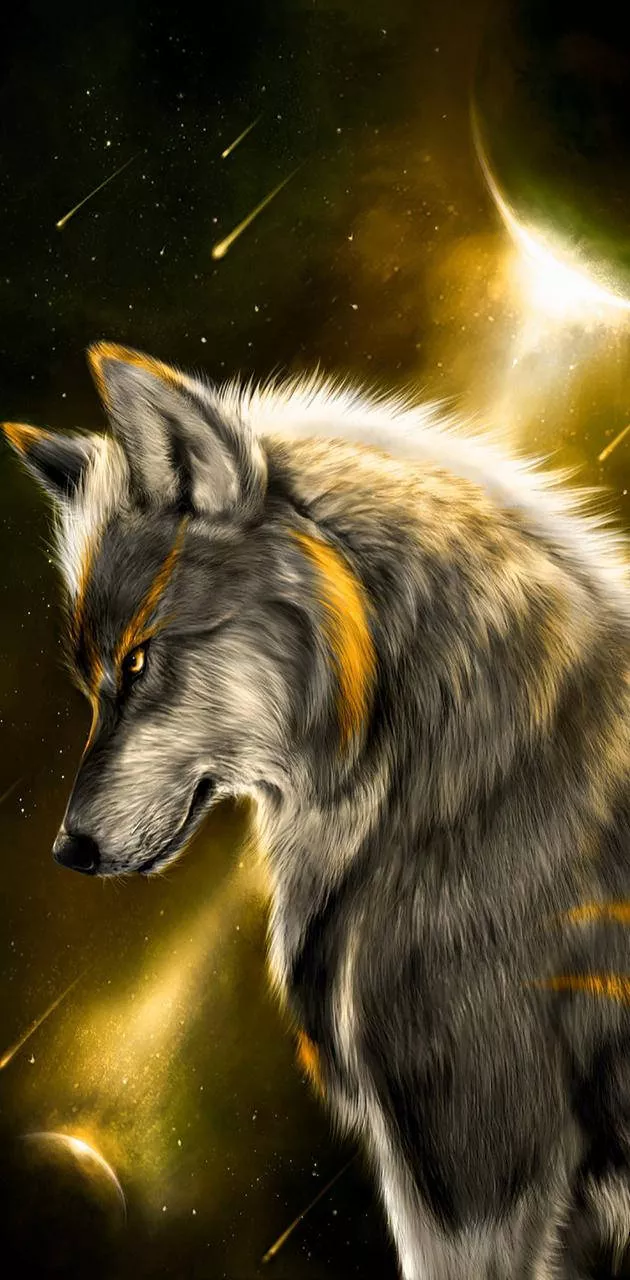 Fierce Wolf Wallpaper