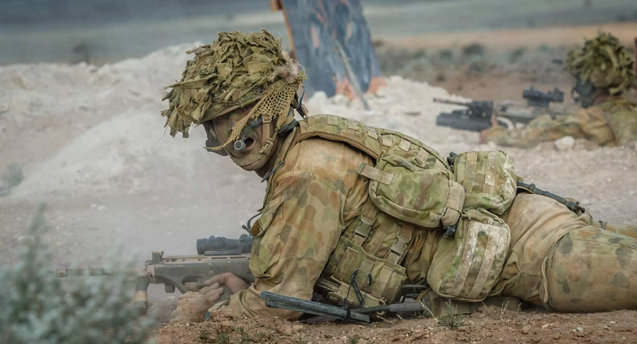 Wallpaper weapons, soldiers, Australian