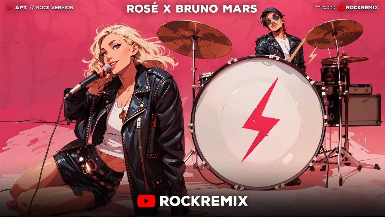 ROSÉ & Bruno Mars. ROCK VERSION