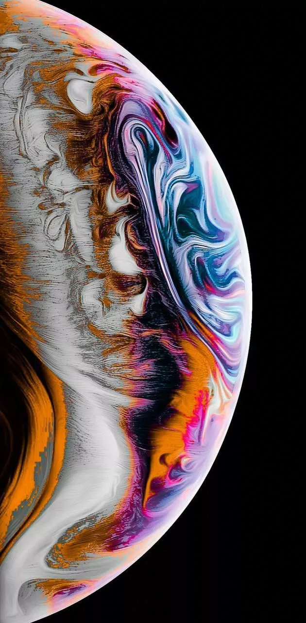 Amoled planet wallpaper