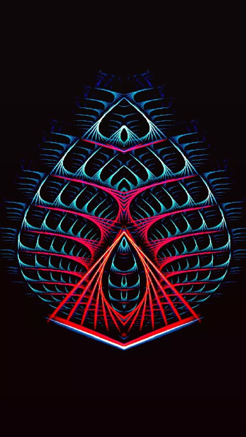 Dubois, abstract, amoled, black, iphone