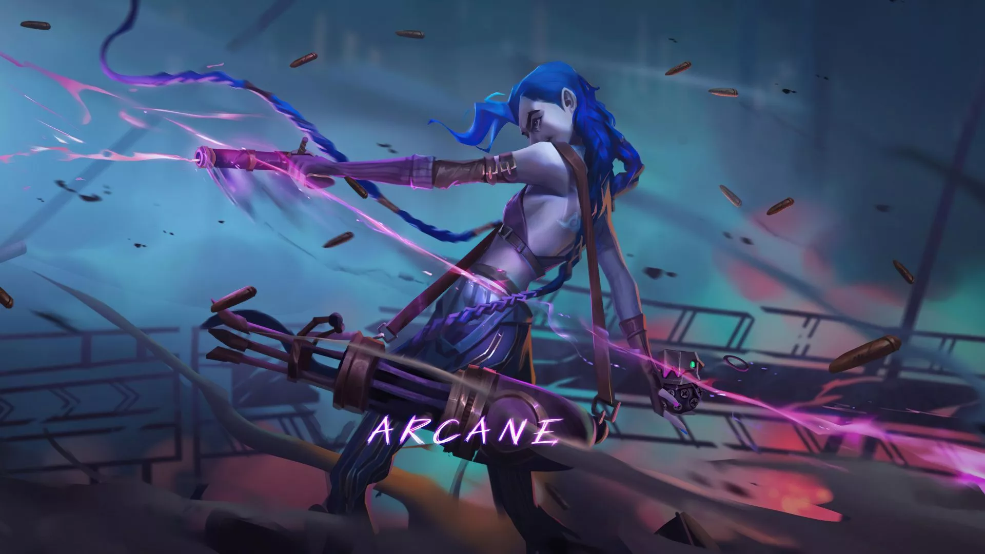 Legends Arcane 4k Jinx Art