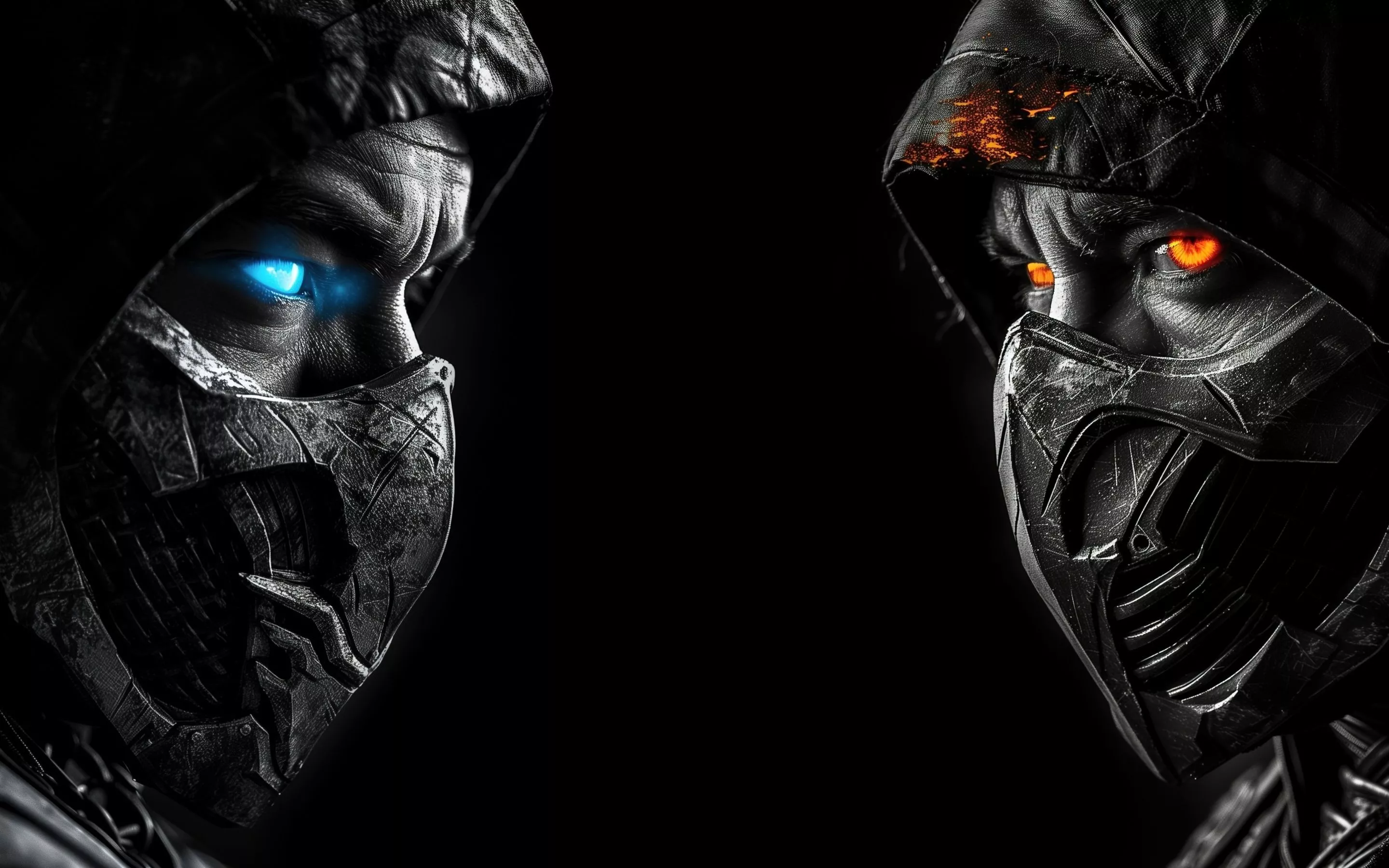 Sub Zero Wallpaper 4K, Scorpion, Mortal