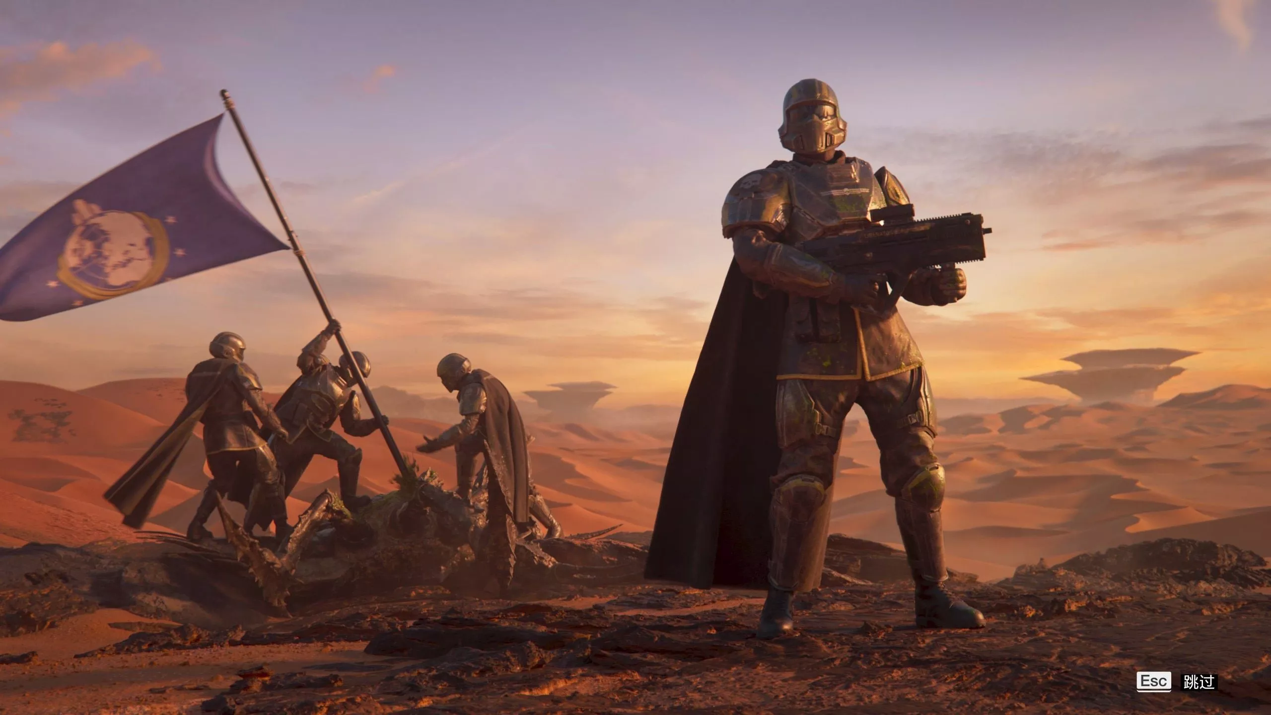 Helldivers 2 Game Wallpaper: Epic