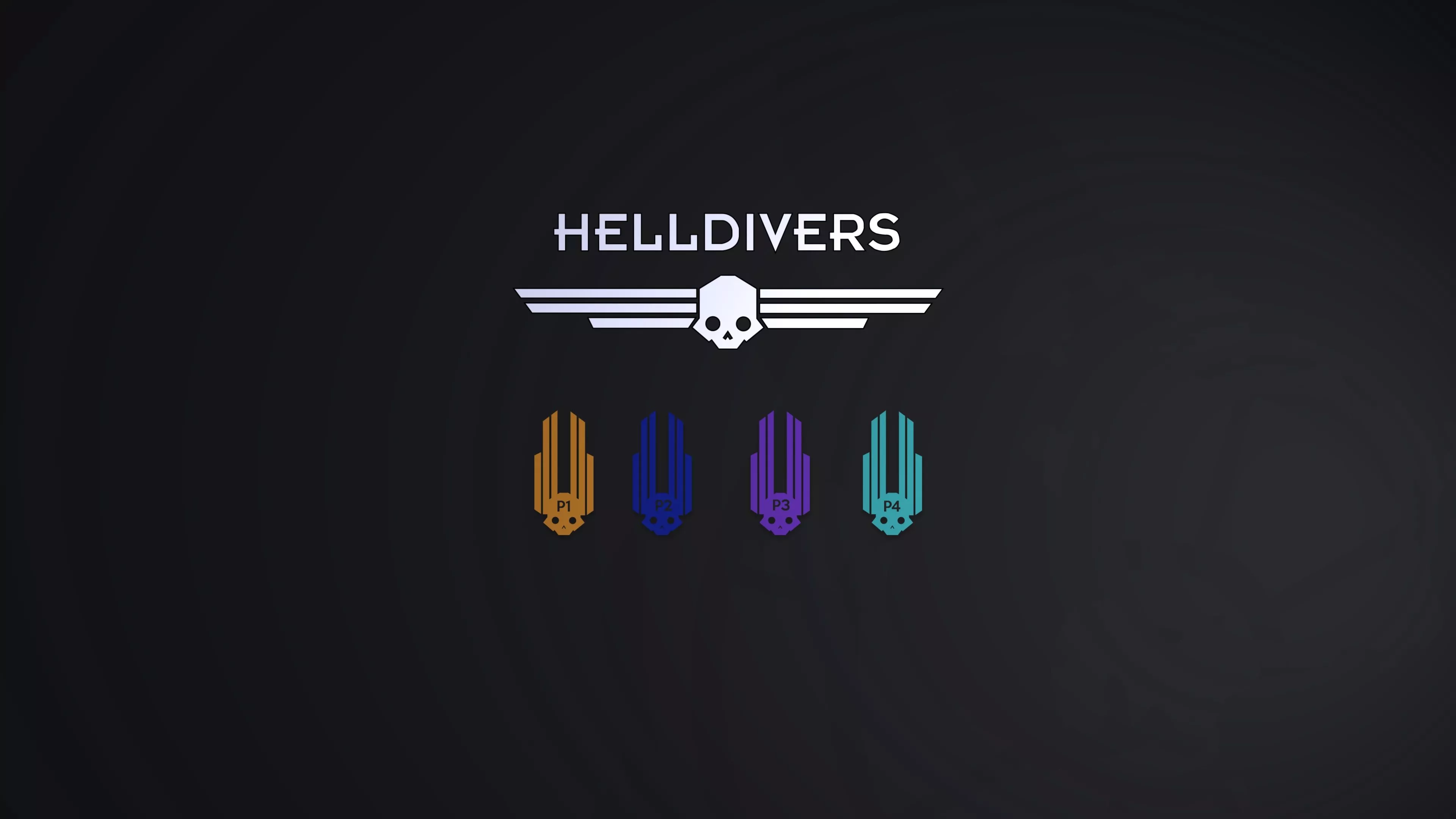 4k minimalistic HELLDIVERS™ wallpaper