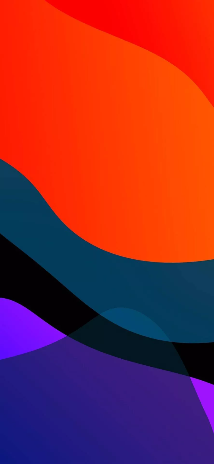 Geometric Dark Tones Ios 16 Wallpaper