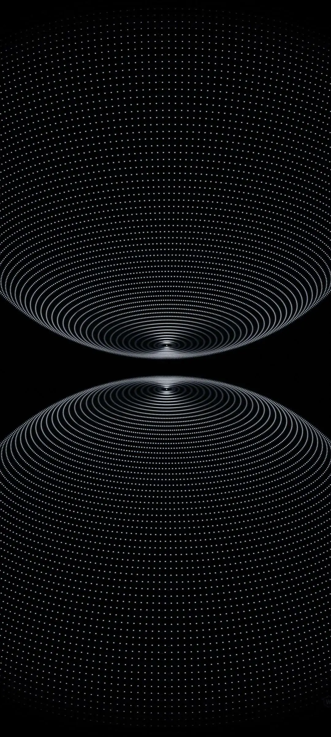 Dark Black Circular Orbs Circles High