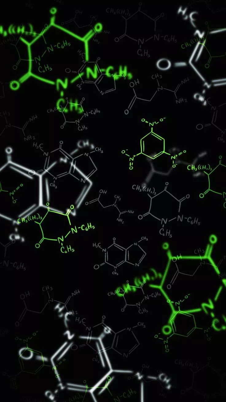 Chemical Code iPhone Wallpaper