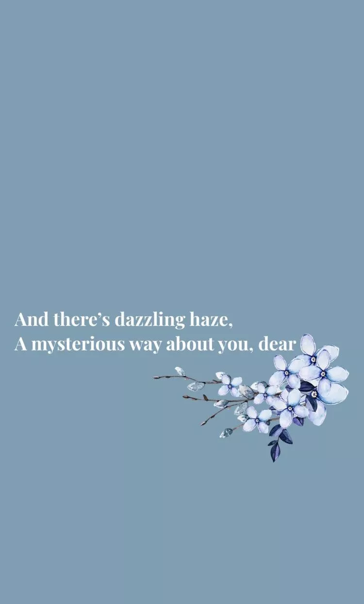 Taylor Swift Lover lyrics Wallpaper