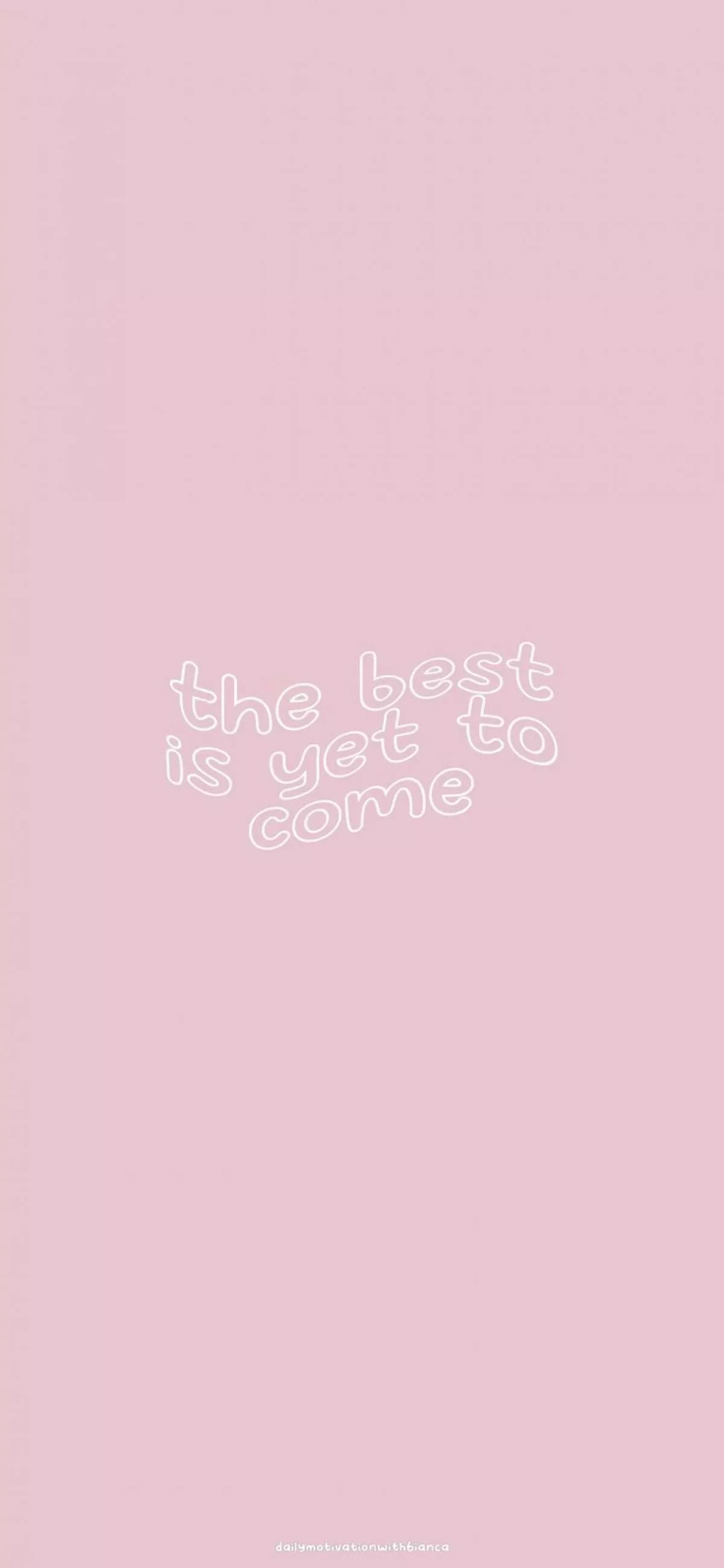 Baby Pink Quote Inspiration
