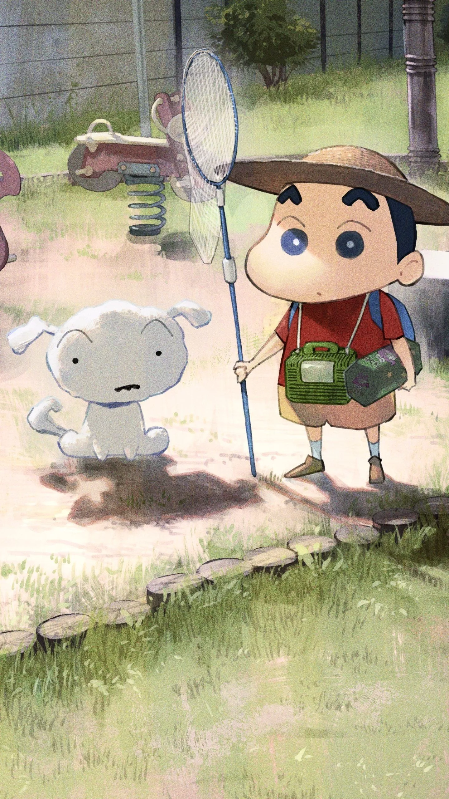 Anime Crayon Shin Chan Phone Wallpaper