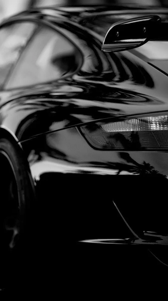 Black Porsche wallpaper