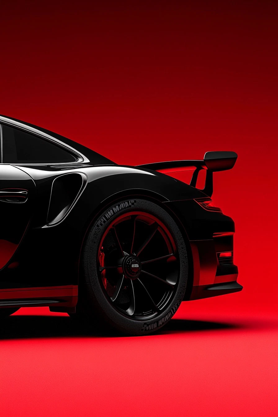 Porsche Gt3 Rs: Stunning Gloss Black