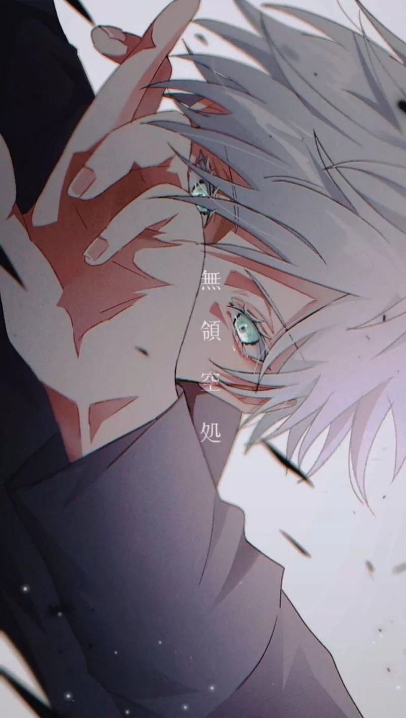 Satoru Gojo, eye, art, HD phone wallpaper