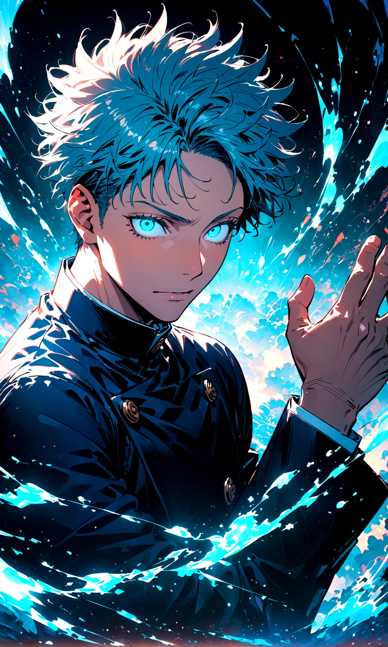 man, gojo satoru, jujutsu kaisen, gojo