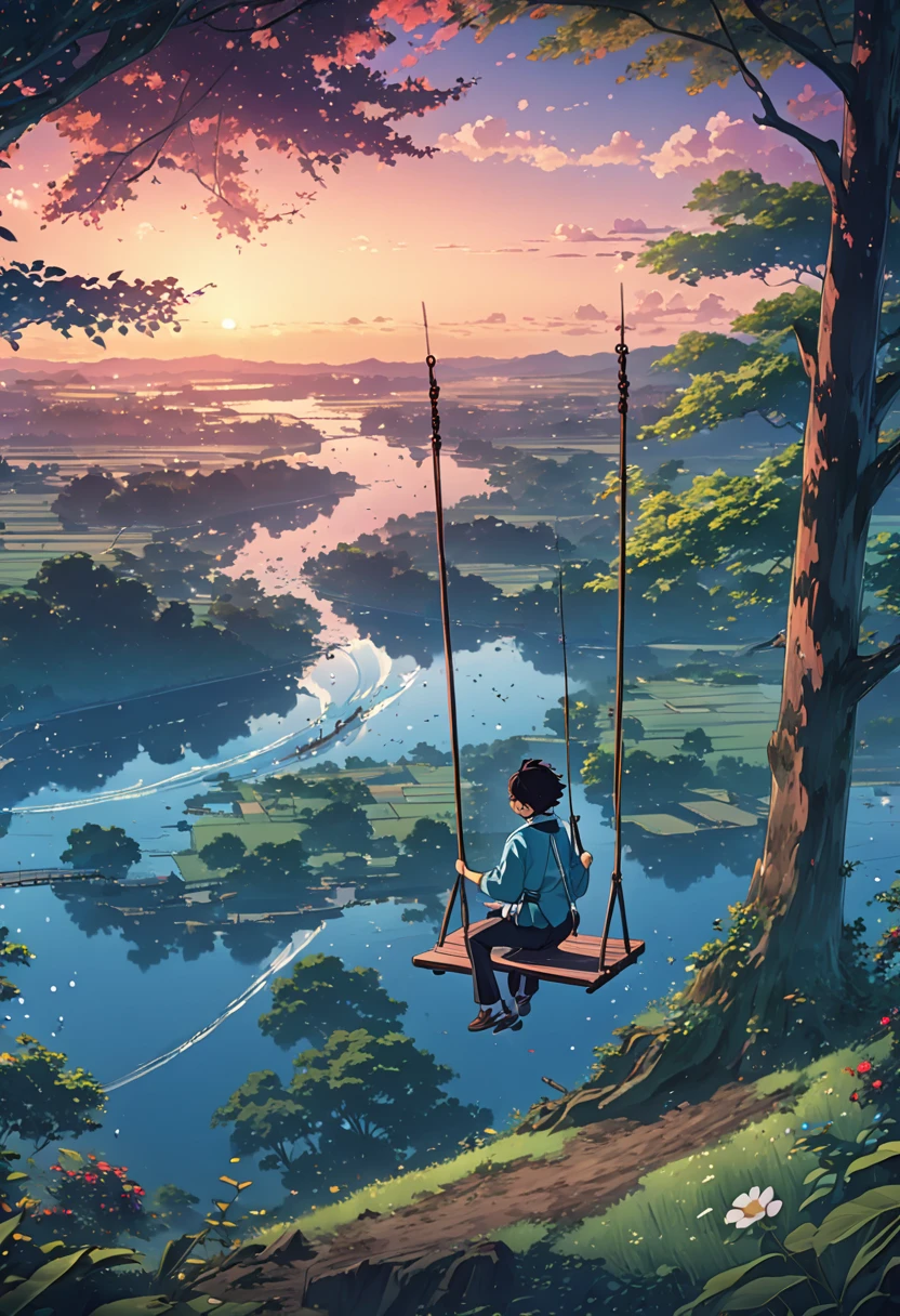 anime nature wallpaper