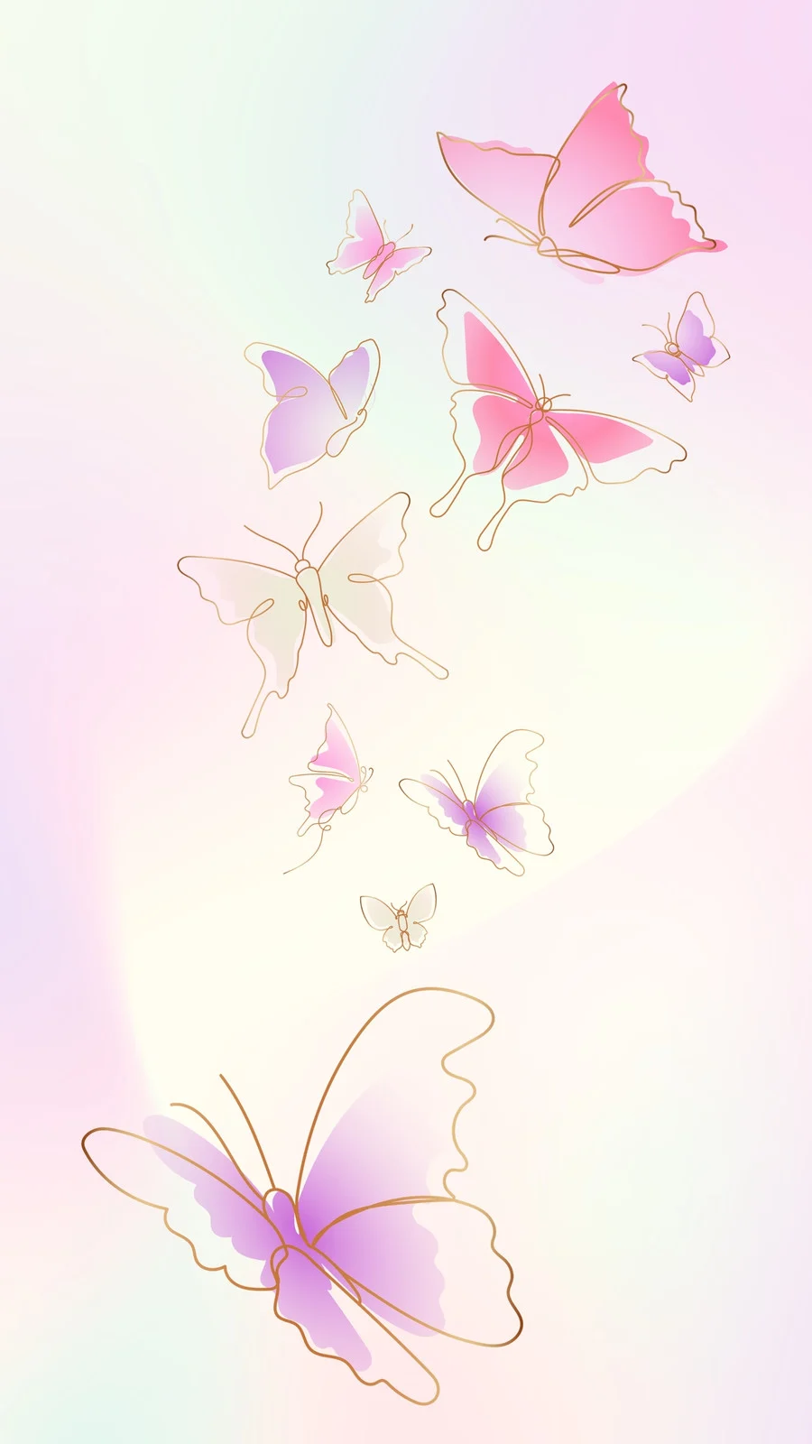 customizable butterfly wallpaper