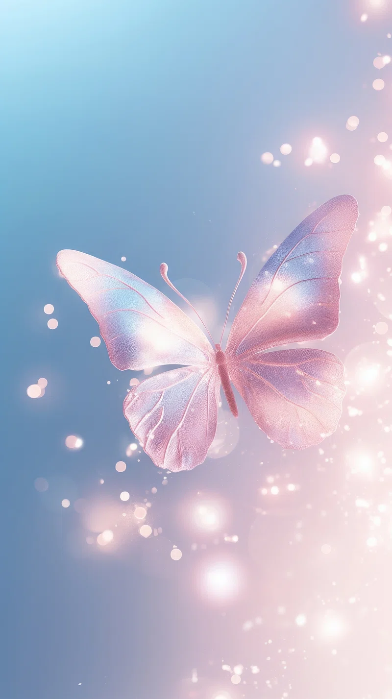 Wallpaper Pink Butterfly Image. Free