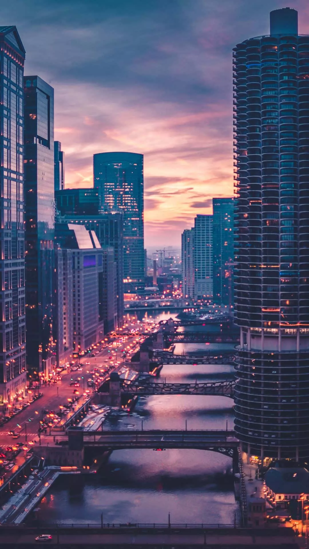 Download Chicago Usa iPhone Wallpaper