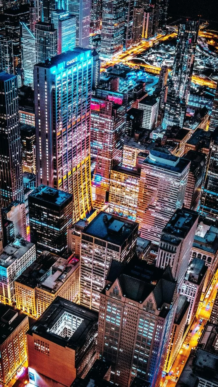 Chicago Wallpaper 4K, Skyline