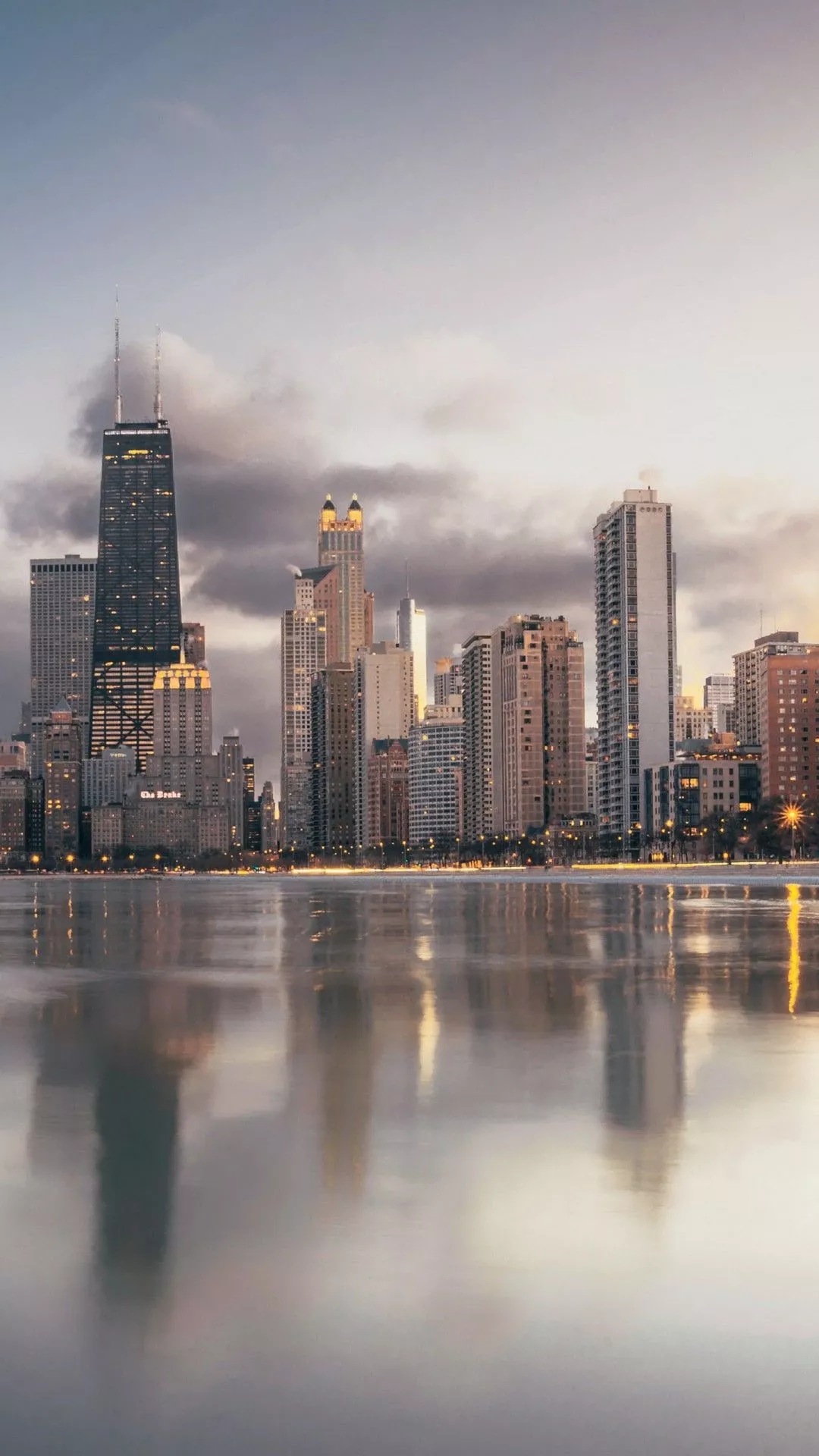 Chicago Buildings Skyscraper Blue Sky