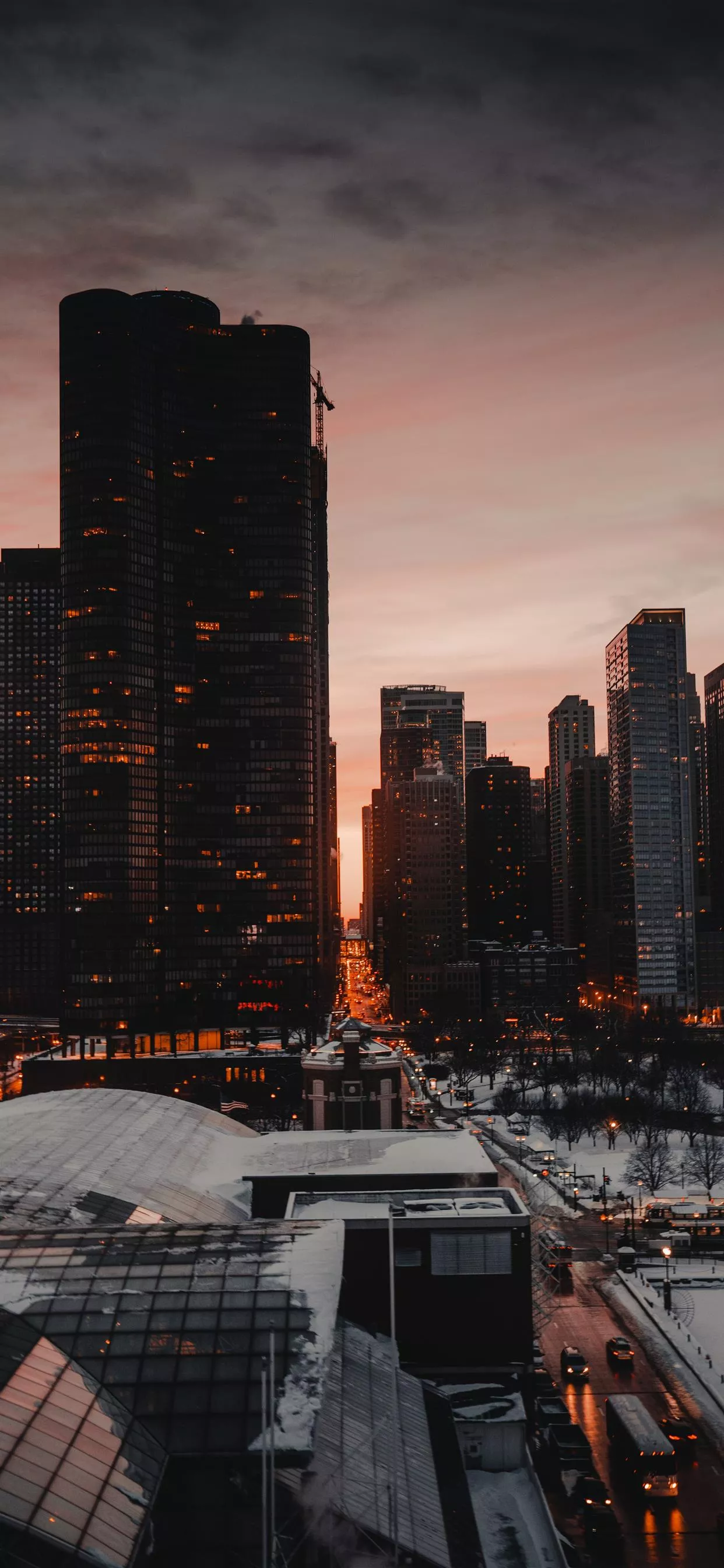Chicago USA iPhone X Wallpaper Free
